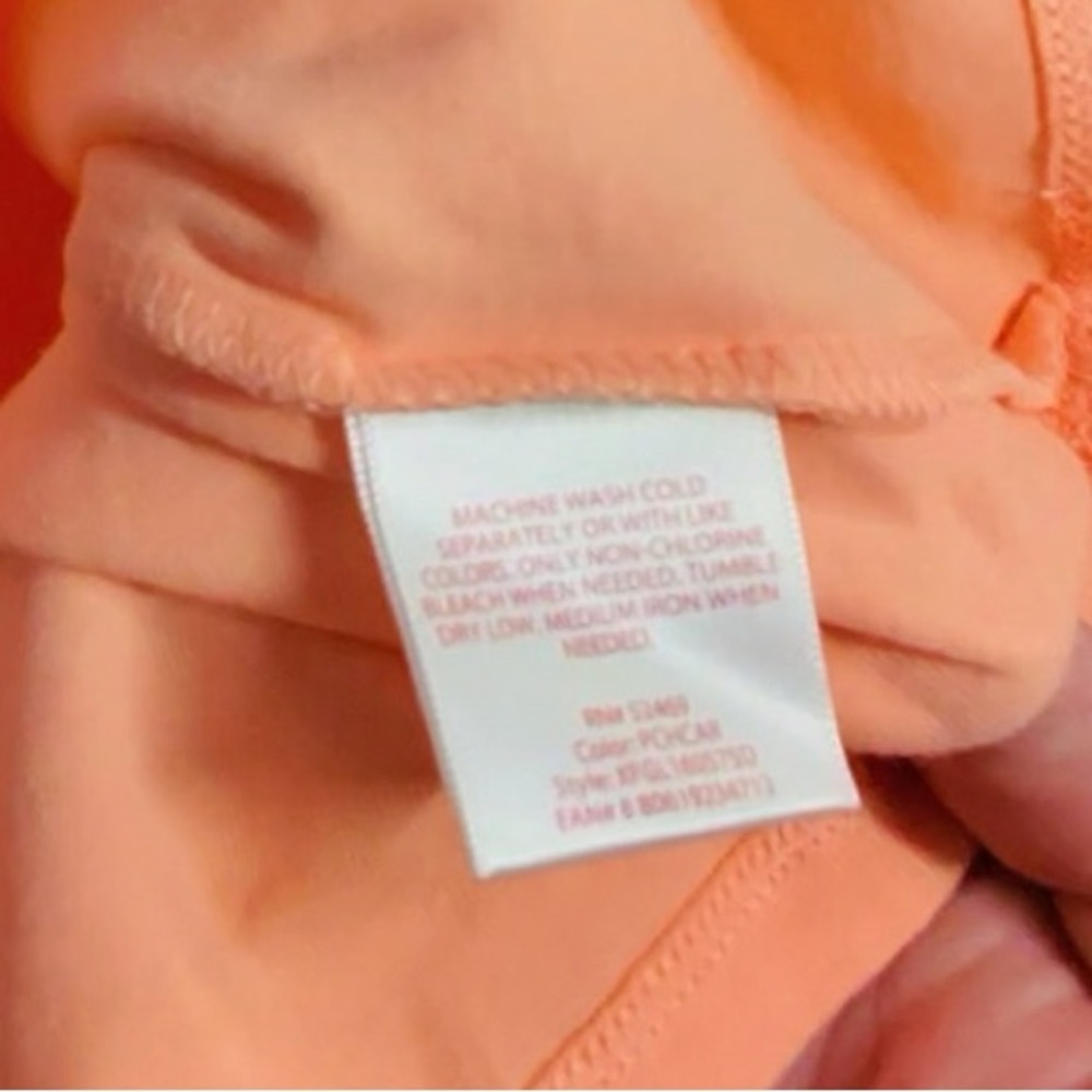 Faded Glory Orange Short Sleeve Tee - Picture 4 of 7
